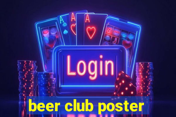 beer club poster