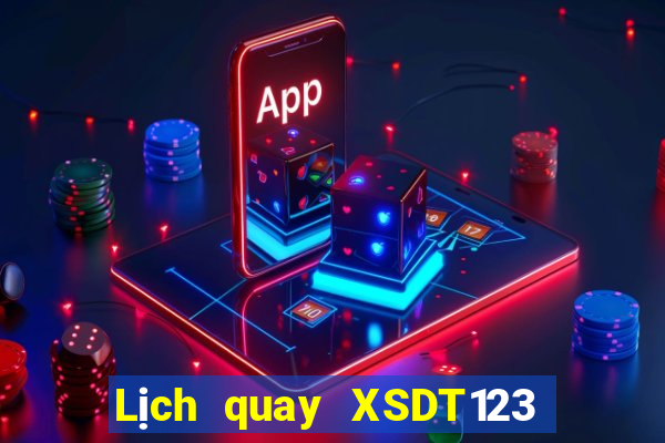 Lịch quay XSDT123 ngày 25