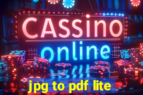 jpg to pdf lite