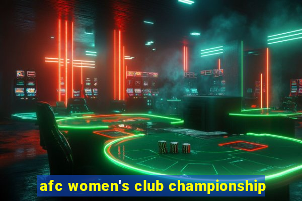 afc women's club championship