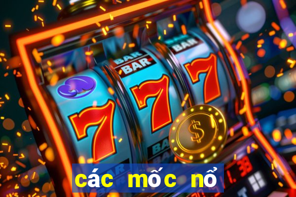 các mốc nổ hũ thần tài