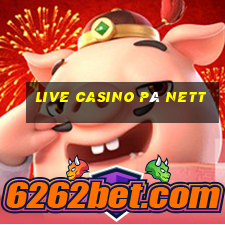 live casino på nett