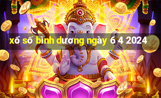 xổ số bình dương ngày 6 4 2024