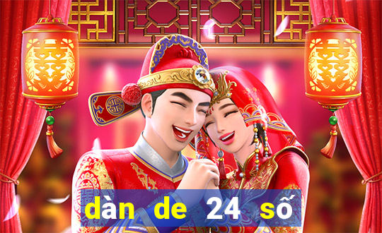 dàn de 24 số khung 3 ngày