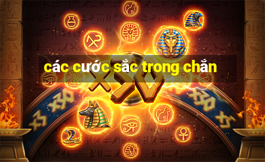 các cước sắc trong chắn