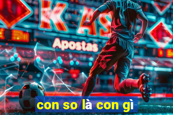 con so là con gì