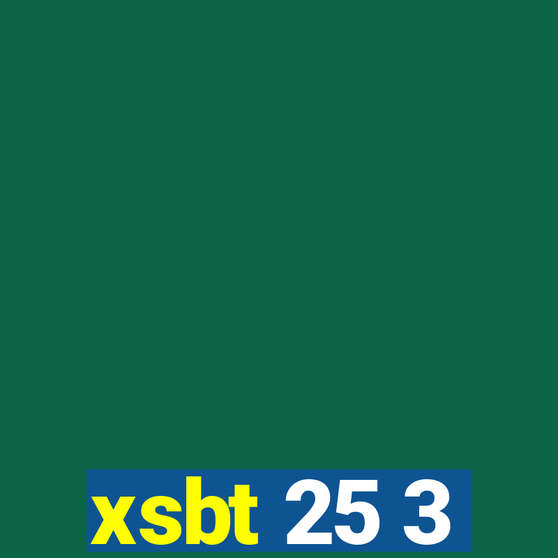 xsbt 25 3