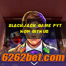 blackjack game python github