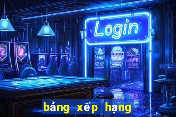 bảng xếp hạng cầu lông