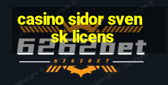 casino sidor svensk licens