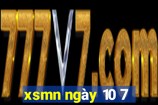 xsmn ngày 10 7