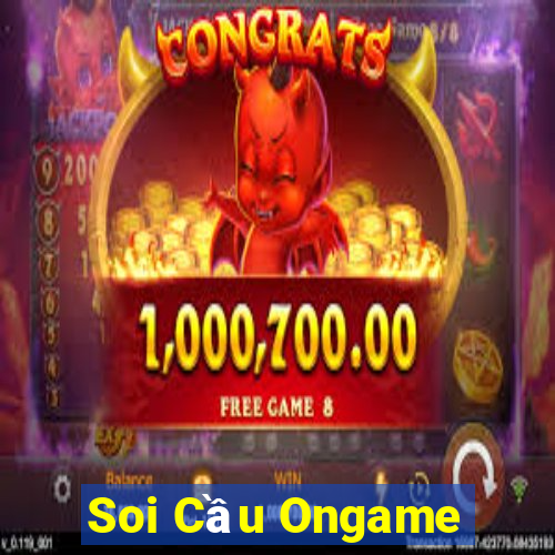 Soi Cầu Ongame