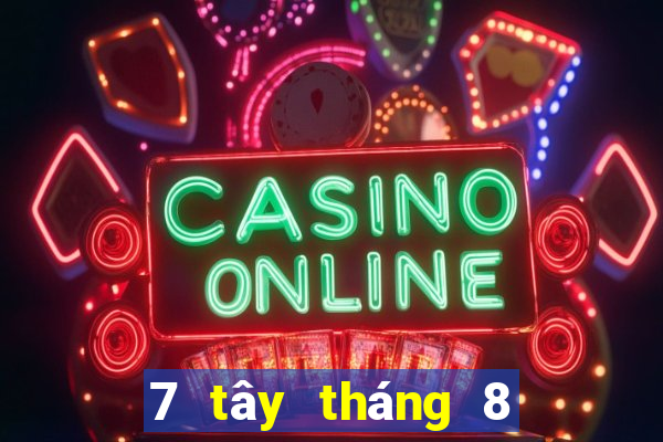 7 tây tháng 8 xổ số miền nam