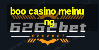 boo casino meinung