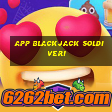 app blackjack soldi veri