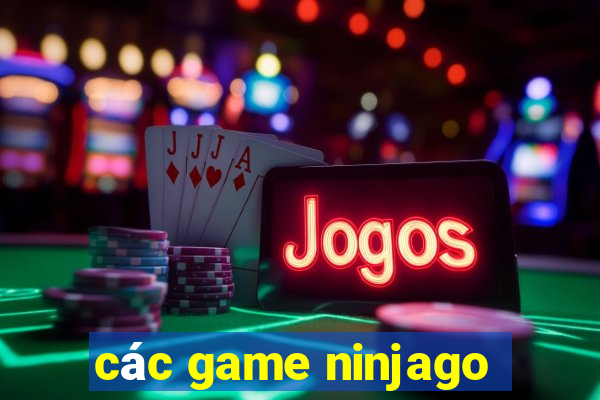 các game ninjago