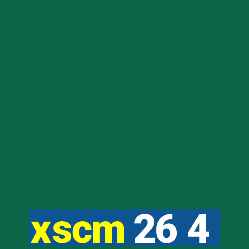 xscm 26 4