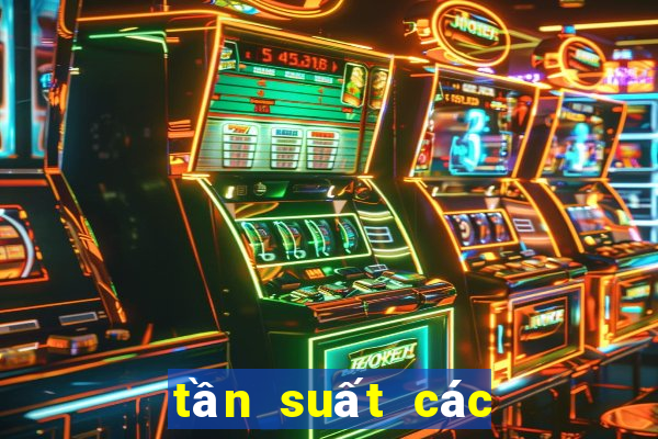 tần suất các cặp lô