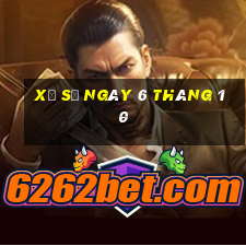 xổ số ngày 6 tháng 10