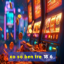 xo so ben tre 18 6