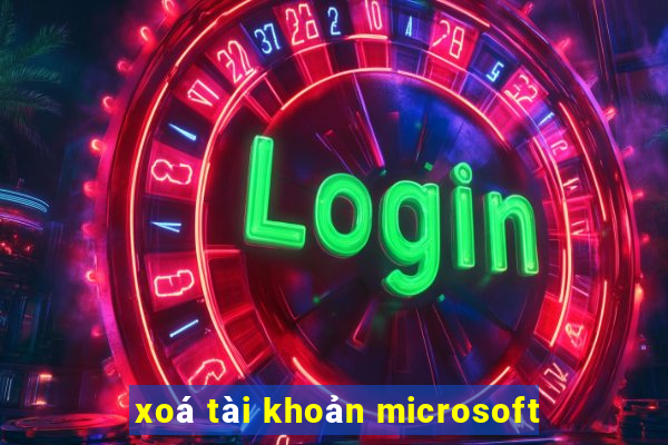 xoá tài khoản microsoft