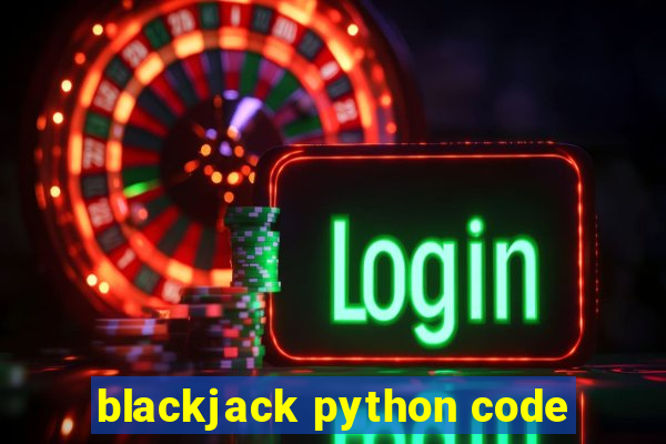 blackjack python code