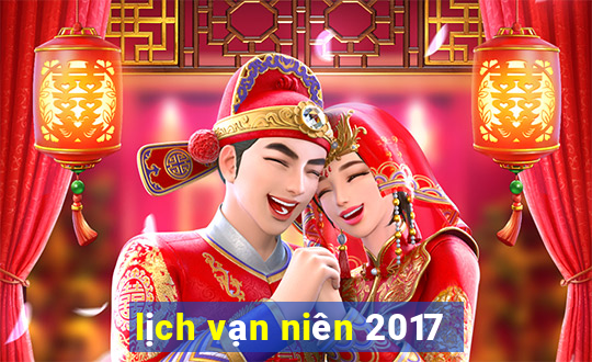 lịch vạn niên 2017