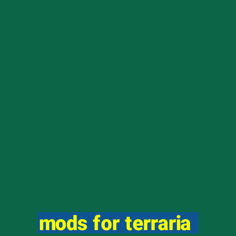 mods for terraria