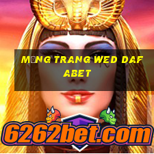 Mạng trang wed dafabet