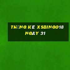 Thống kê XSBINGO18 ngày 31