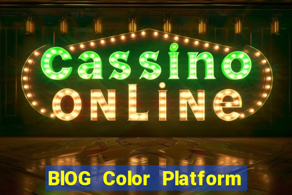 BlOG Color Platform Đăng nhập