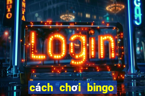 cách chơi bingo trên giấy