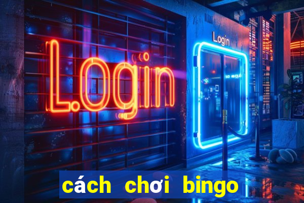 cách chơi bingo trên giấy