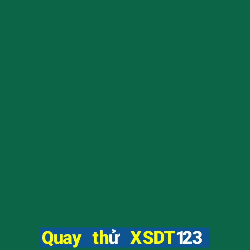 Quay thử XSDT123 ngày 11