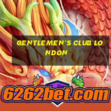 gentlemen's club london