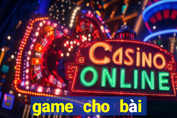 game cho bài thuyết trình