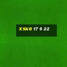 xshg 17 9 22