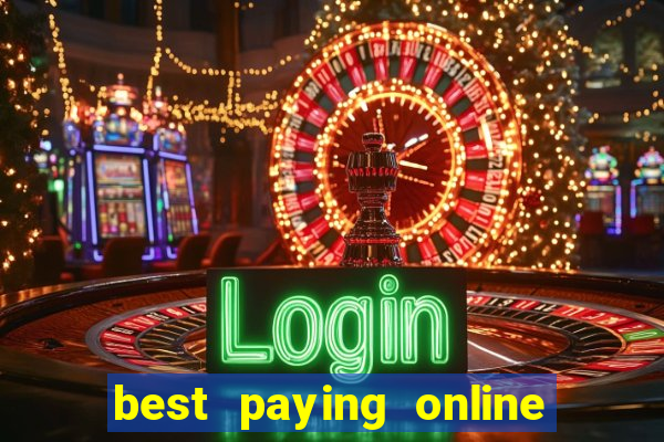 best paying online casino game