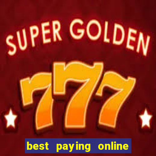 best paying online casino game