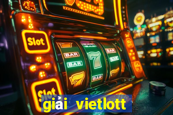 giải vietlott hôm nay