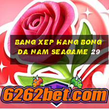 bang xep hang bong da nam seagame 29