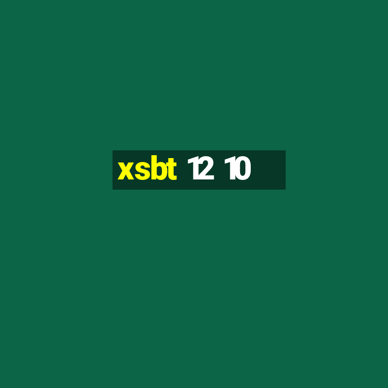 xsbt 12 10