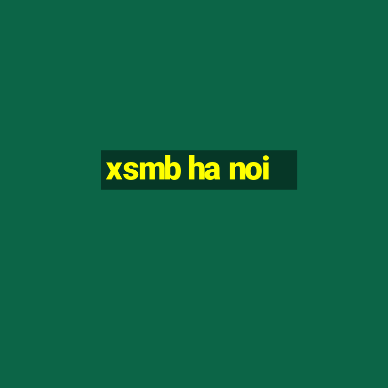 xsmb ha noi