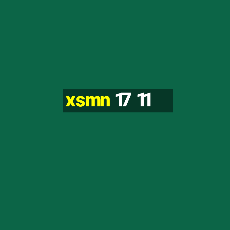 xsmn 17 11