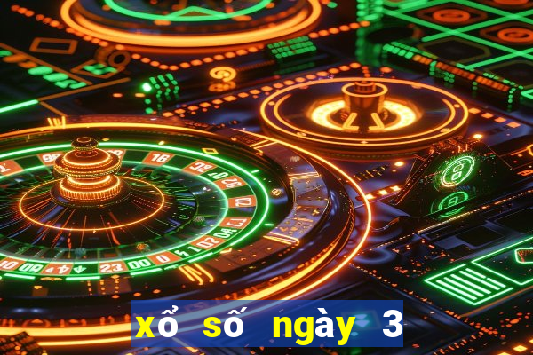 xổ số ngày 3 tháng 9