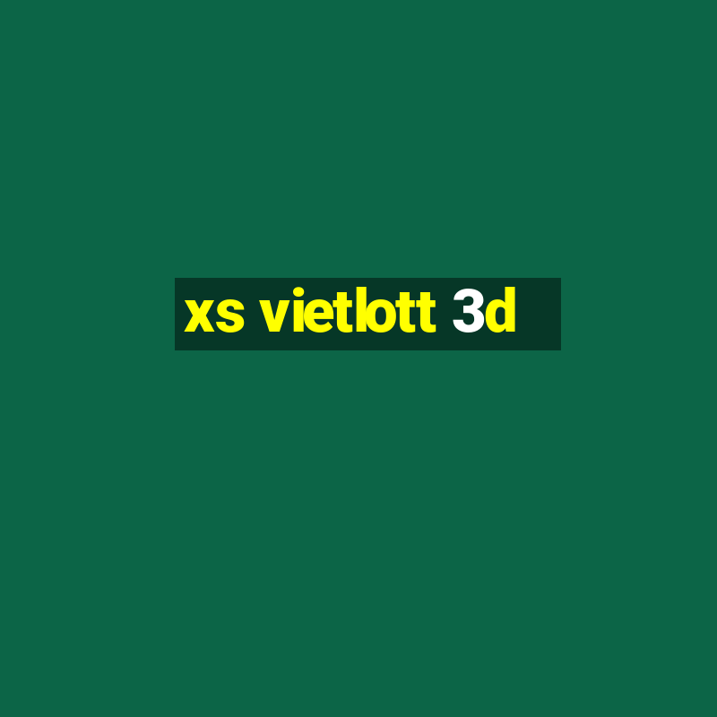 xs vietlott 3d