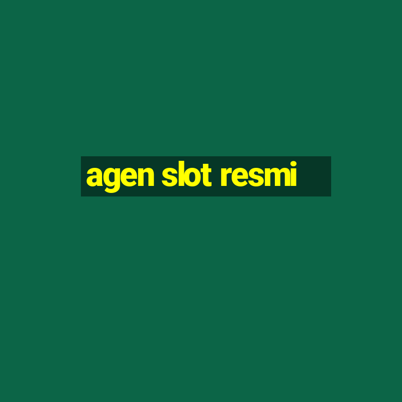 agen slot resmi