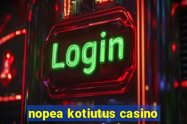 nopea kotiutus casino