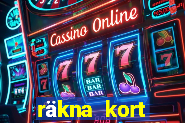 räkna kort blackjack online