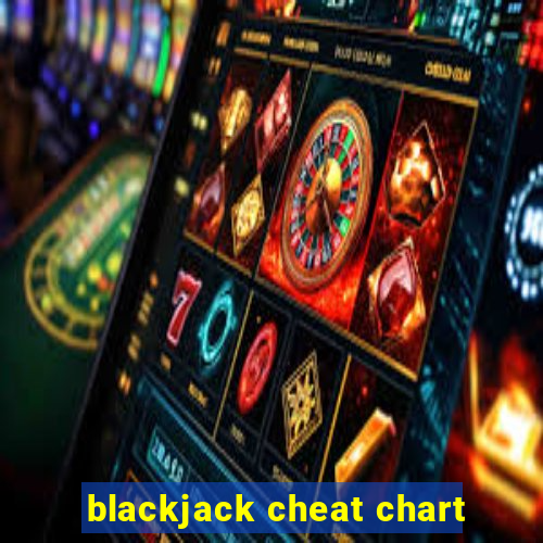 blackjack cheat chart